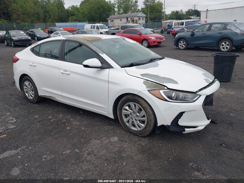 2017 HYUNDAI ELANTRA SE | 5NPD74LF0HH163640 | UPCARS