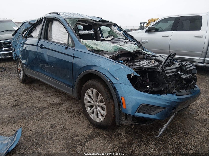 2019 VOLKSWAGEN TIGUAN 2.0T S | 3VV1B7AX8KM192451 | UPCARS