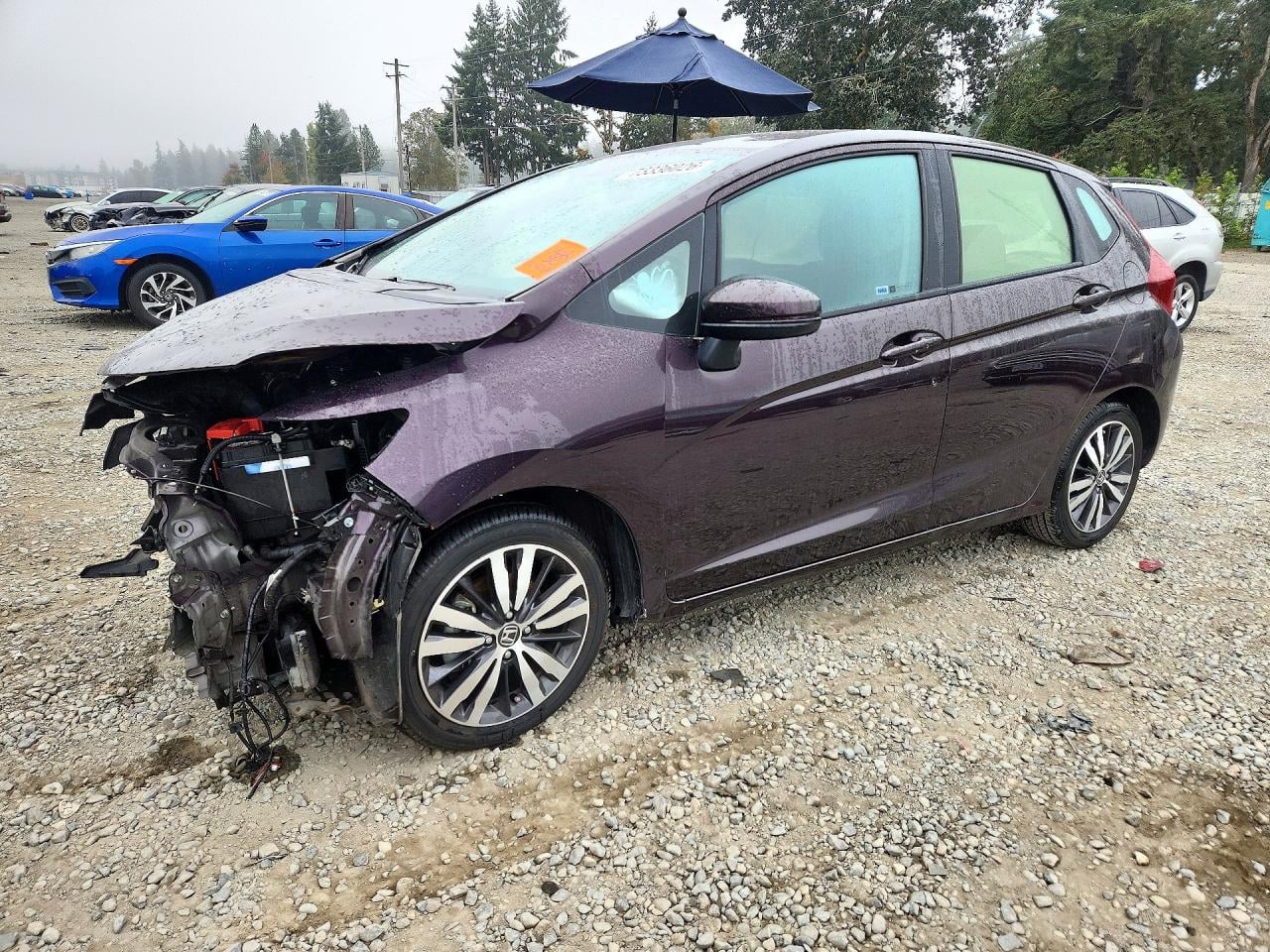 2017 HONDA FIT EX | JHMGK5H75HS011209 | UPCARS