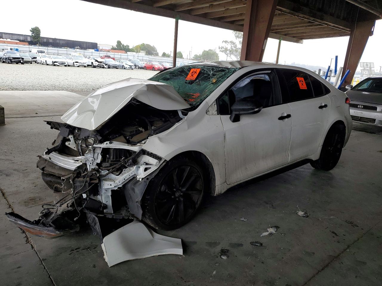 2021 TOYOTA COROLLA SE NIGHTSHADE EDITION | 5YFS4MCE4MP096447 | UPCARS
