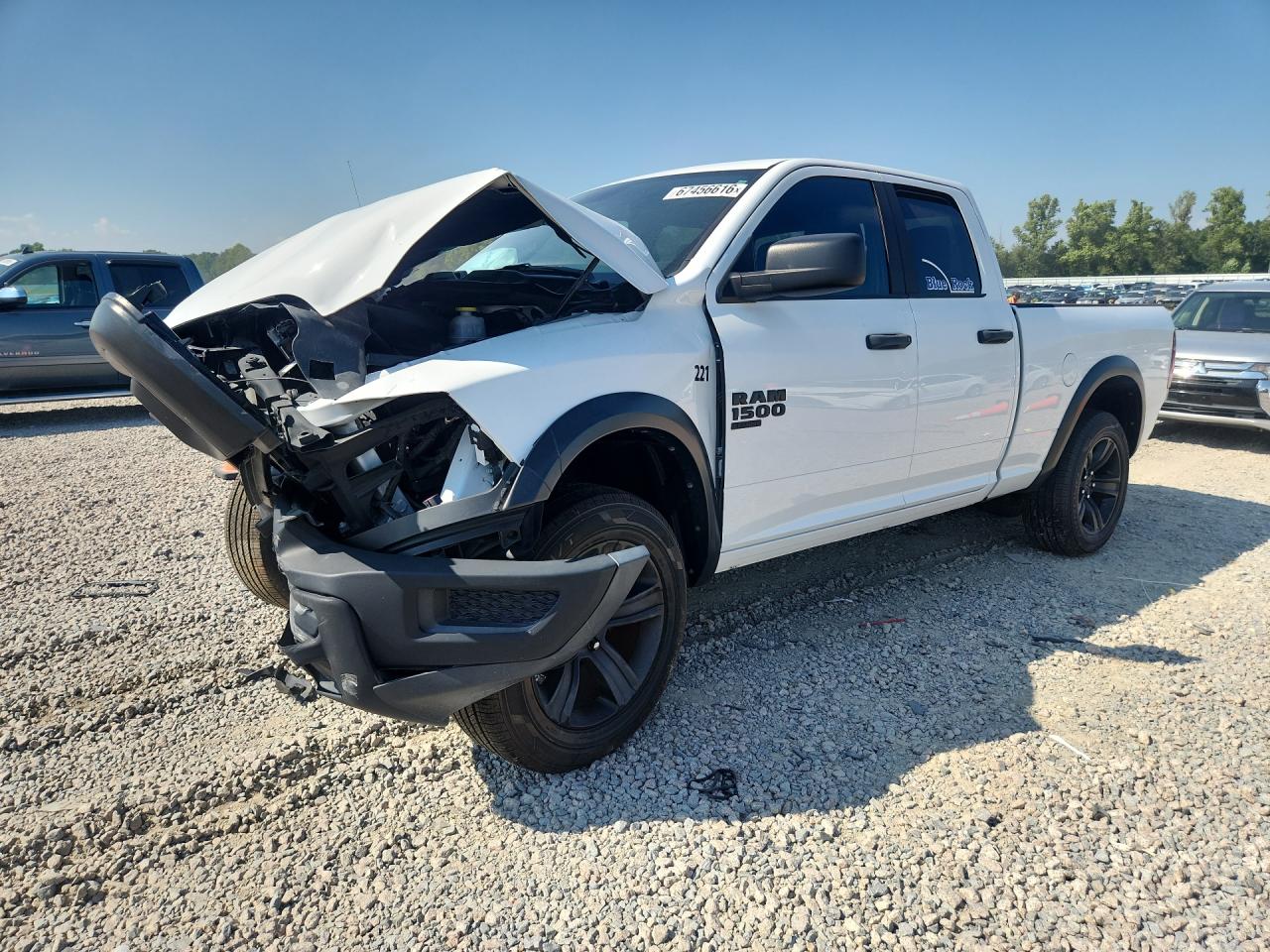 2022 RAM 1500 SLT | 1C6RR7GG5NS242486 | UPCARS