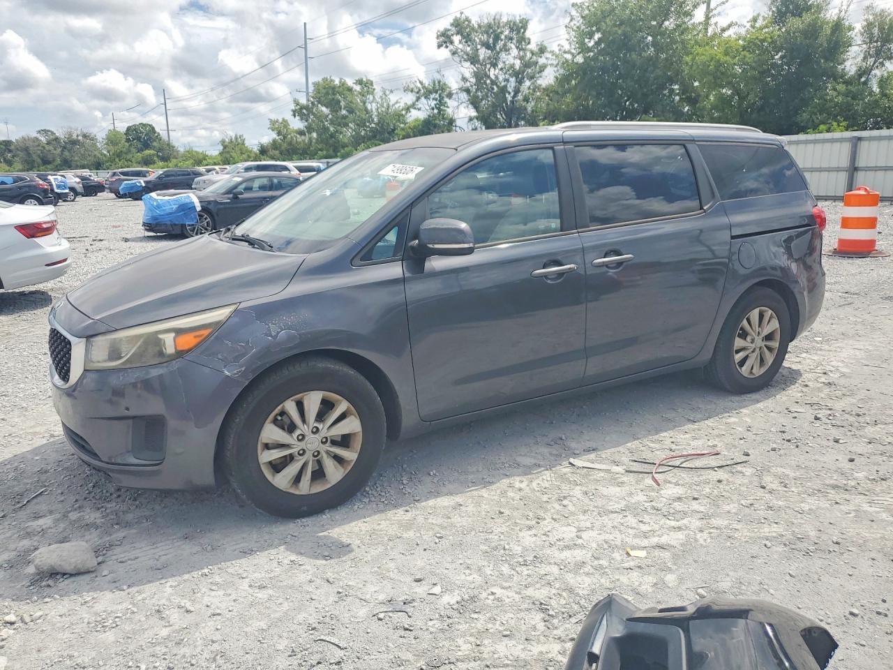 2017 KIA SEDONA LX | KNDMB5C10H6241109 | UPCARS