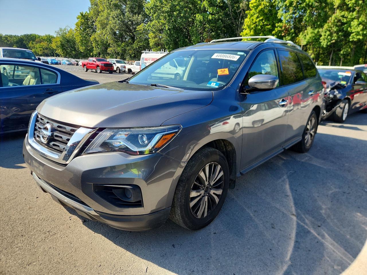 2019 NISSAN PATHFINDER S | 5N1DR2MN2KC597271 | UPCARS
