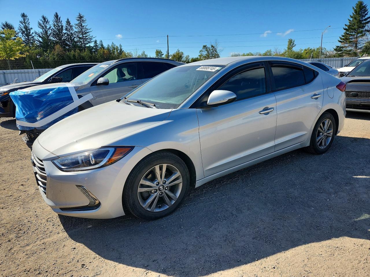 2018 HYUNDAI ELANTRA SEL | KMHD84LF7JU654579 | UPCARS