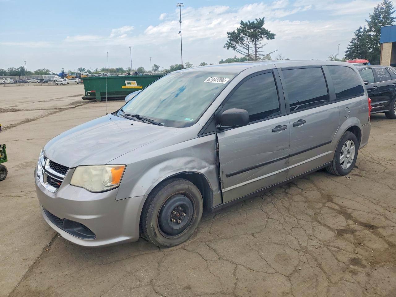 2013 DODGE CARAVAN SE | 2C4RDGBG0DR648416 | UPCARS