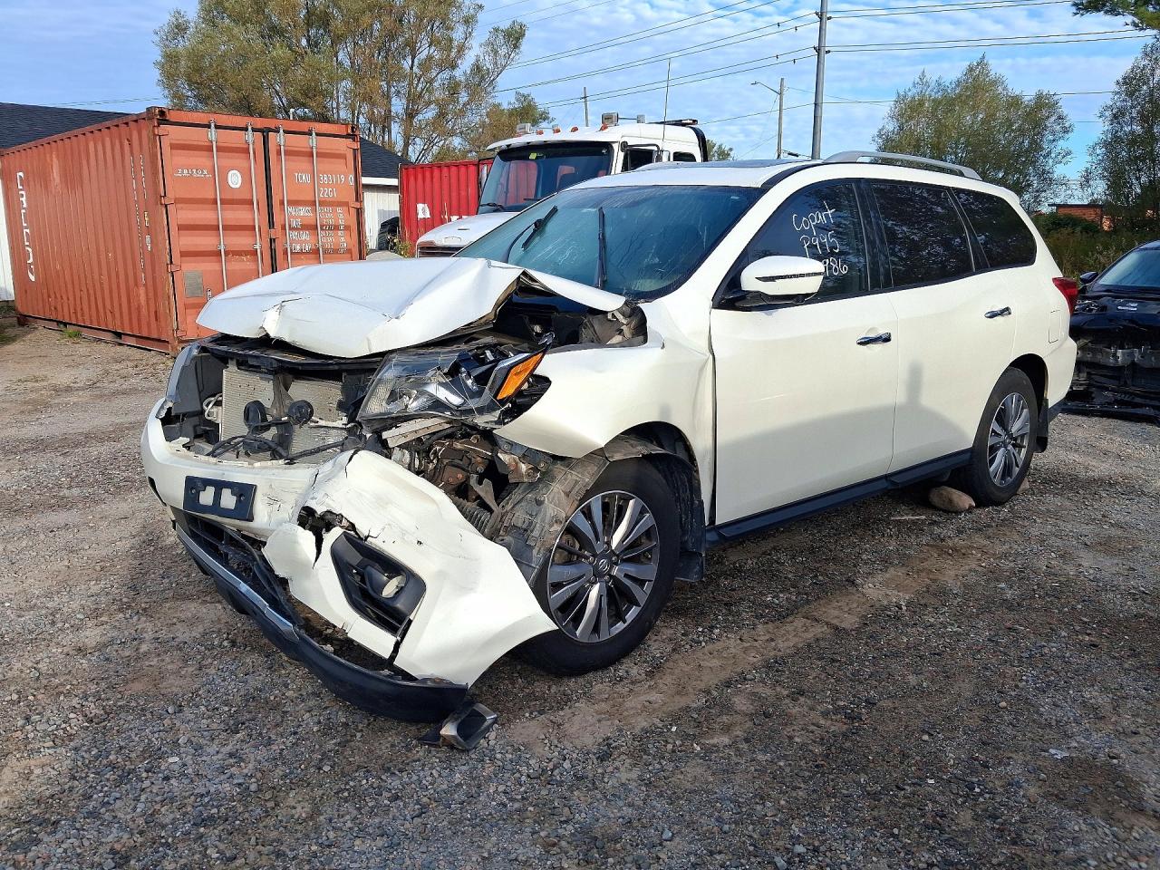 2018 NISSAN PATHFINDER S | 5N1DR2MM4JC623164 | UPCARS