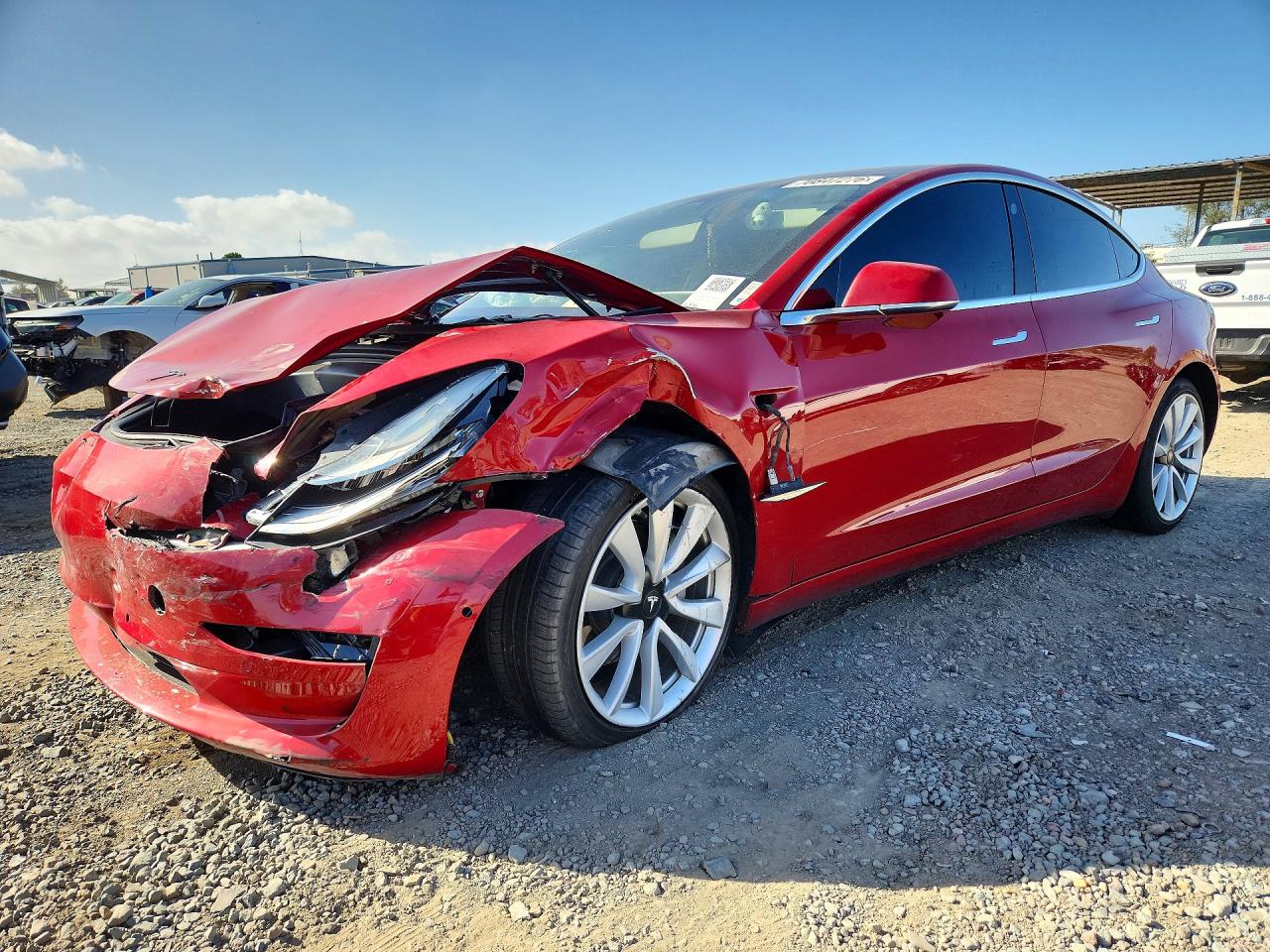 2018 TESLA MODEL 3 | 5YJ3E1EA5JF155054 | UPCARS