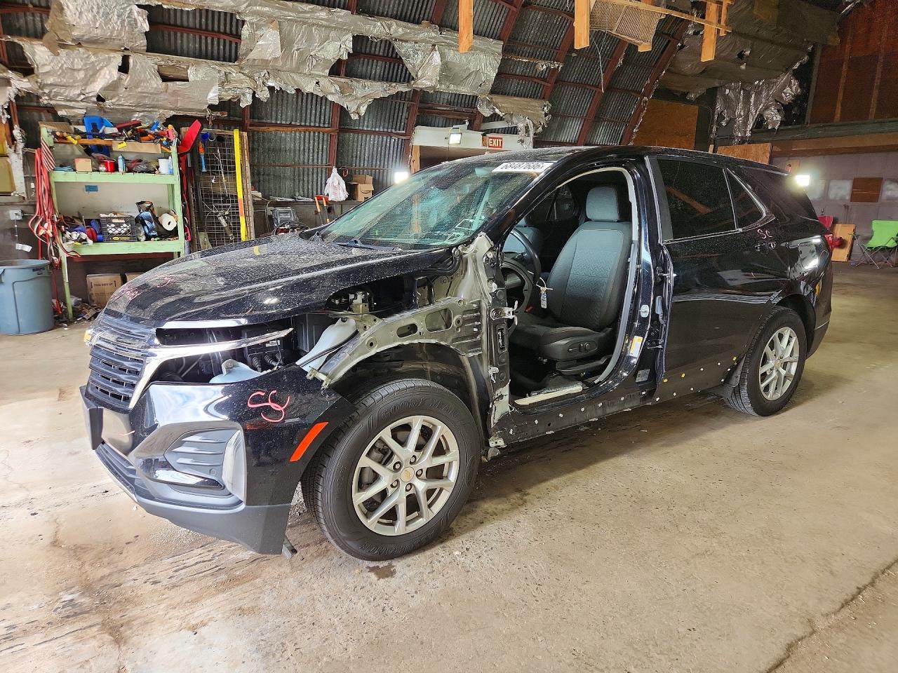 2022 CHEVROLET EQUINOX LT | 3GNAXUEVXNL167351 | UPCARS