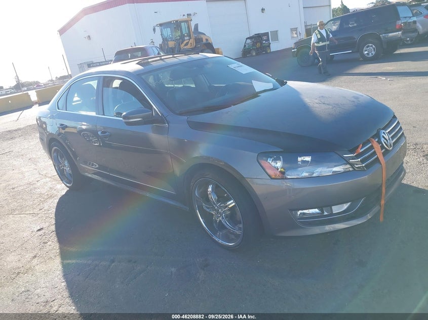 2013 VOLKSWAGEN PASSA TDI SEL PREMIUM | 1VWCN7A3XDC005546 | UPCARS