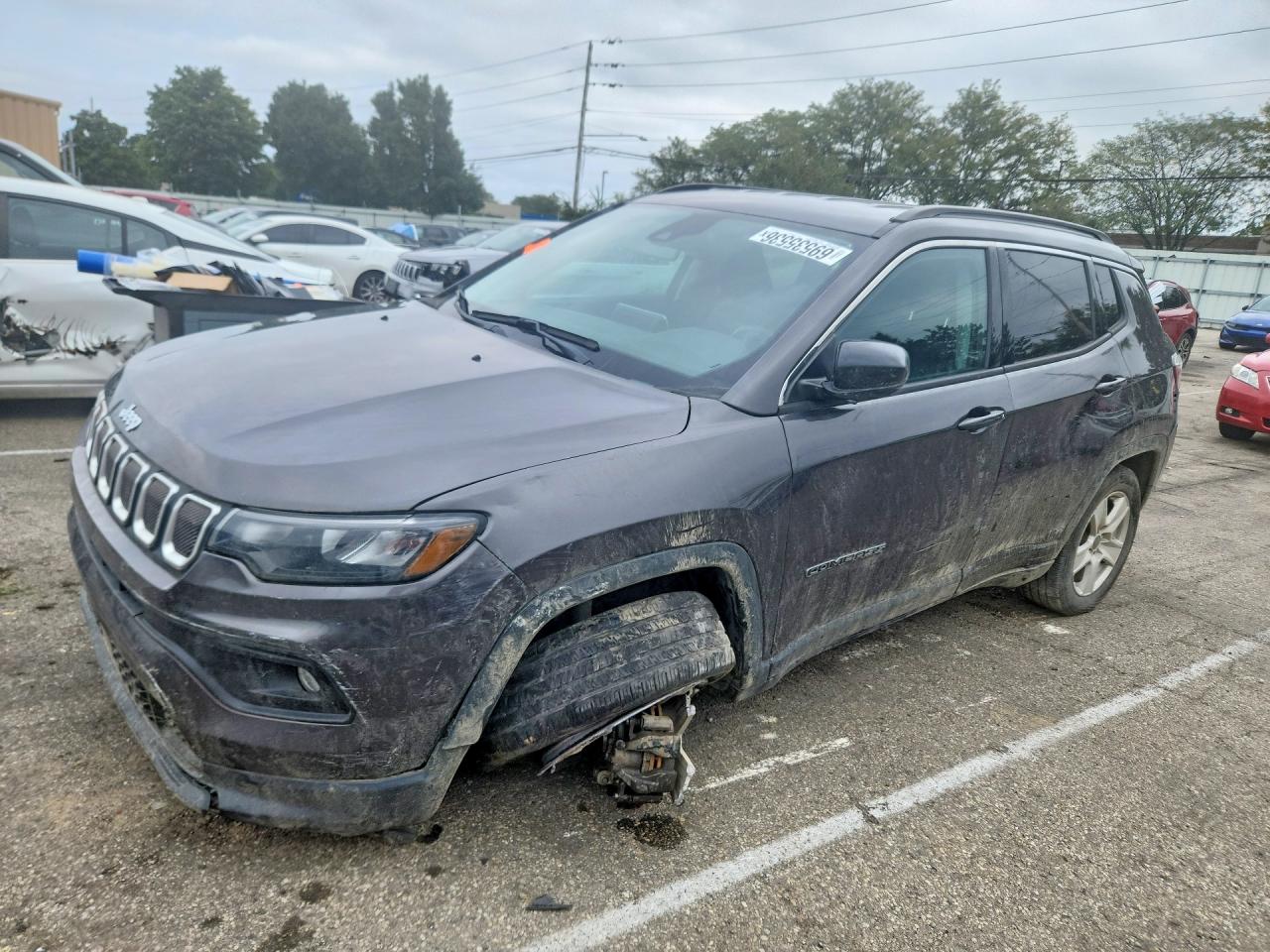 2022 JEEP COMPASS LATITUDE | 3C4NJDBB4NT124338 | UPCARS
