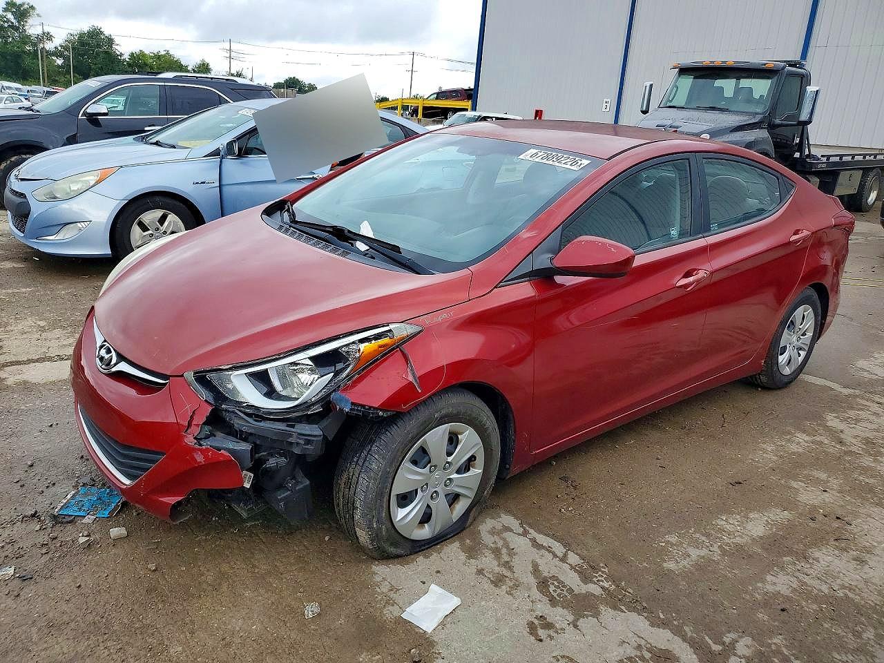 2016 HYUNDAI ELANTRA SE | 5NPDH4AE7GH758751 | UPCARS