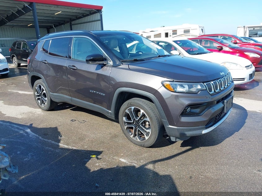 2022 JEEP COMPASS LIMITED 4X4 | 3C4NJDCB0NT153124 | UPCARS
