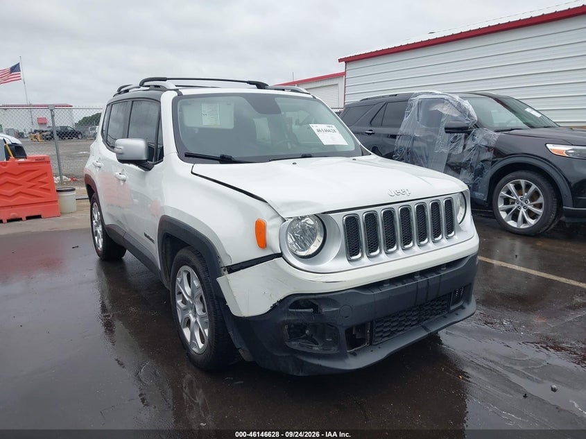 2017 JEEP RENEGADE LIMITED FWD | ZACCJADB6HPF21807 | UPCARS