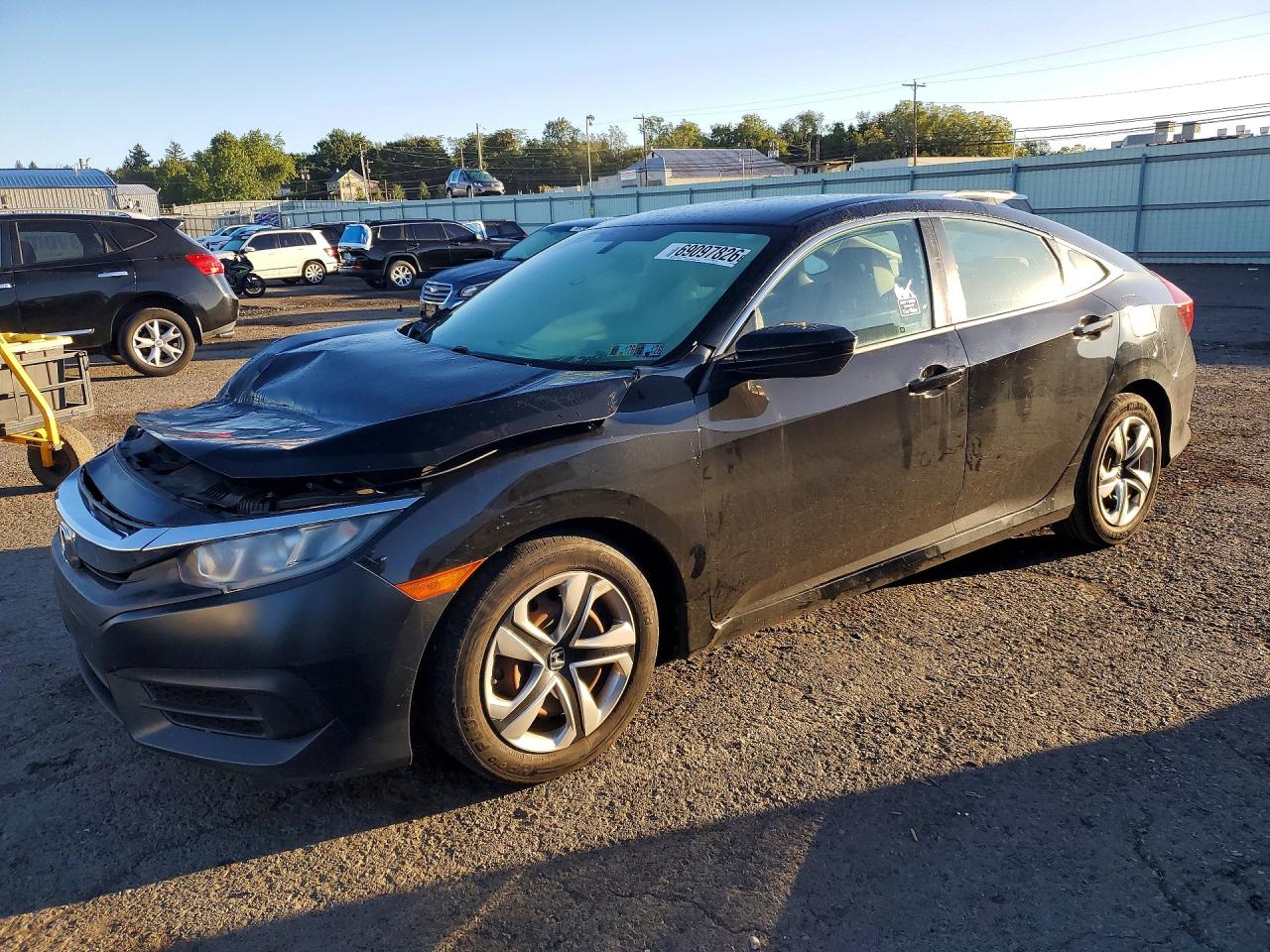 2017 HONDA CIVIC LX | 2HGFC2F50HH533247 | UPCARS