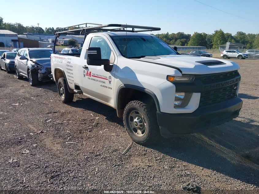 2020 CHEVROLET SILVERADO 2500HD 2WD  LONG BED WT | 1GC0WLE71LF258048 | UPCARS