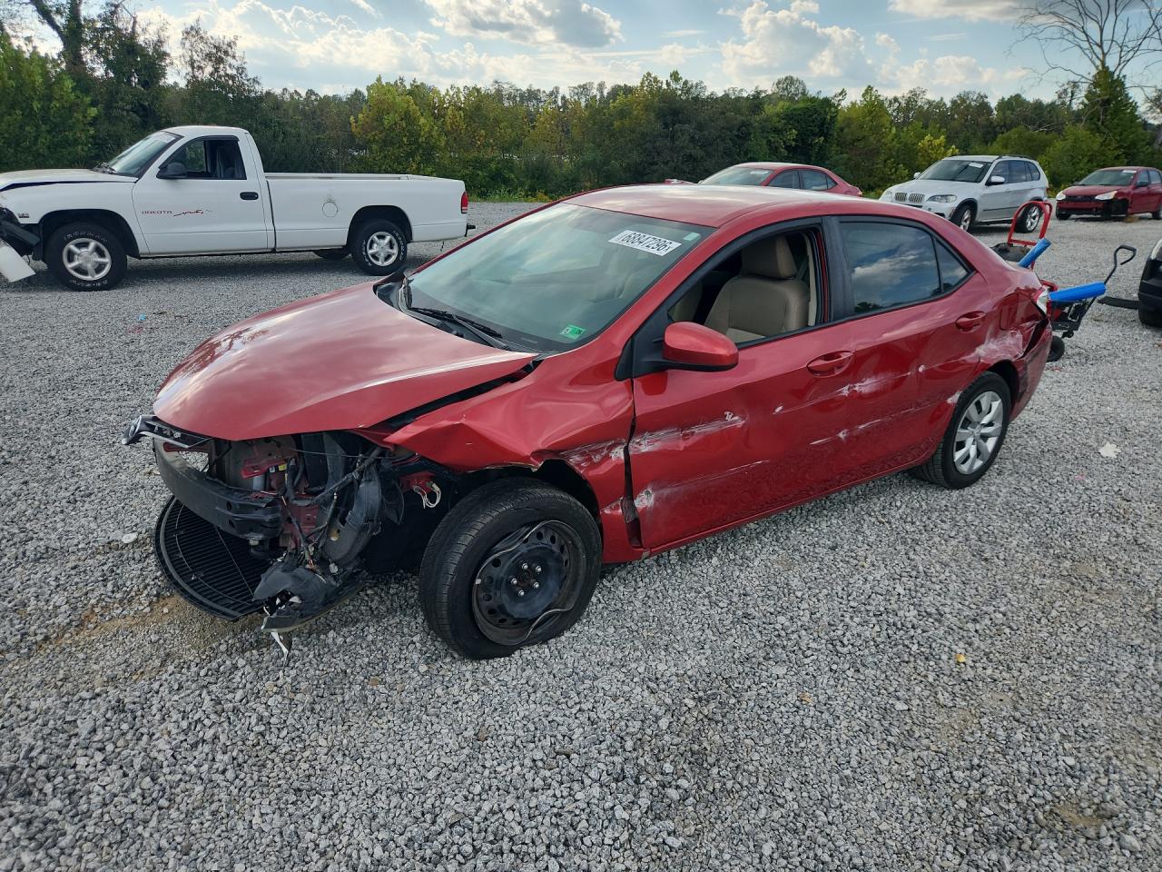 2016 TOYOTA COROLLA LE | 5YFBURHE2GP462612 | UPCARS