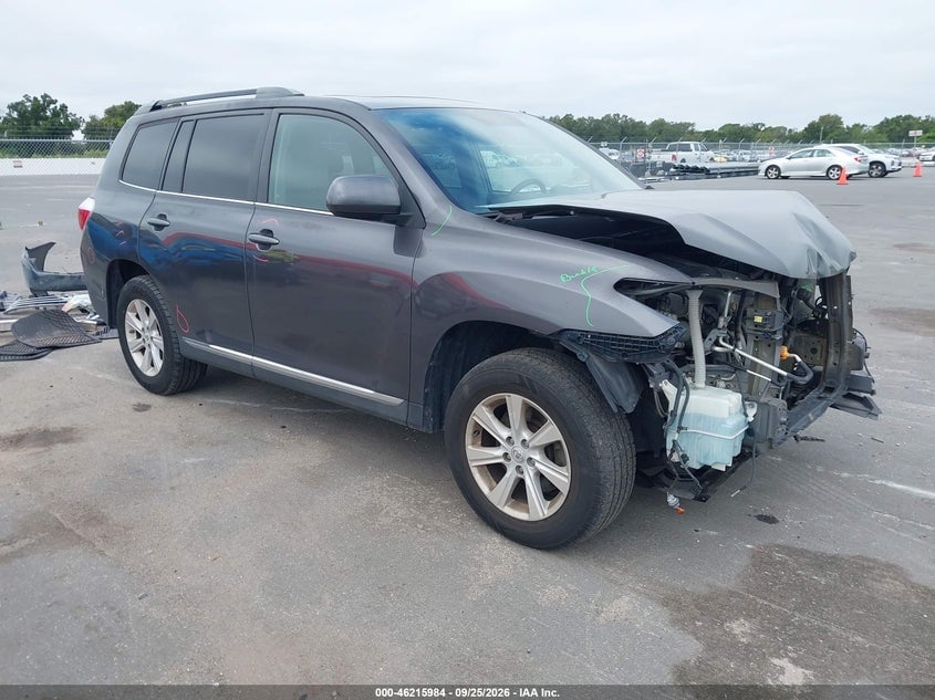 2012 TOYOTA HIGHLANDER SE | 5TDBK3EH8CS149423 | UPCARS