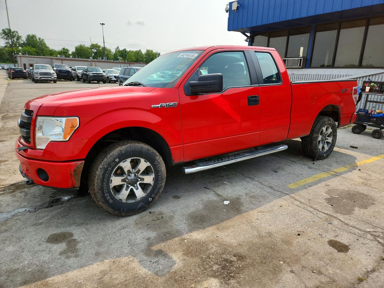 2013 FORD F150 SUPER CAB | 1FTFX1EFXDFB89235 | UPCARS