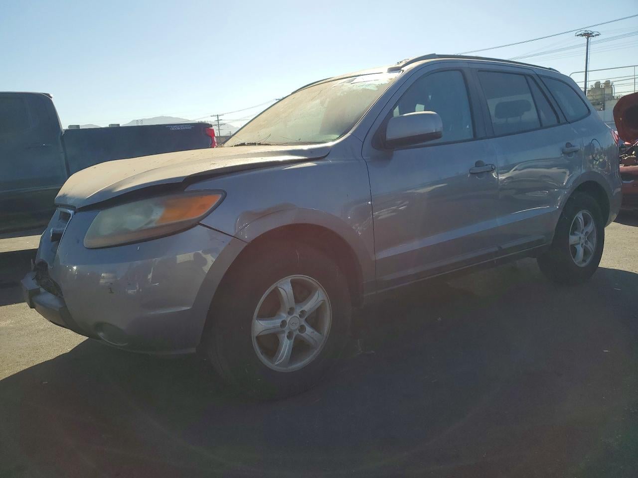 2007 HYUNDAI SANTA FE GLS | 5NMSG13D97H069353 | UPCARS