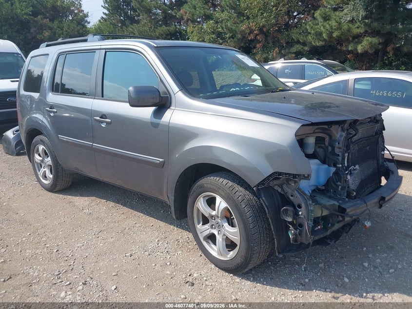 2013 HONDA PILOT EX-L | 5FNYF4H58DB022036 | UPCARS