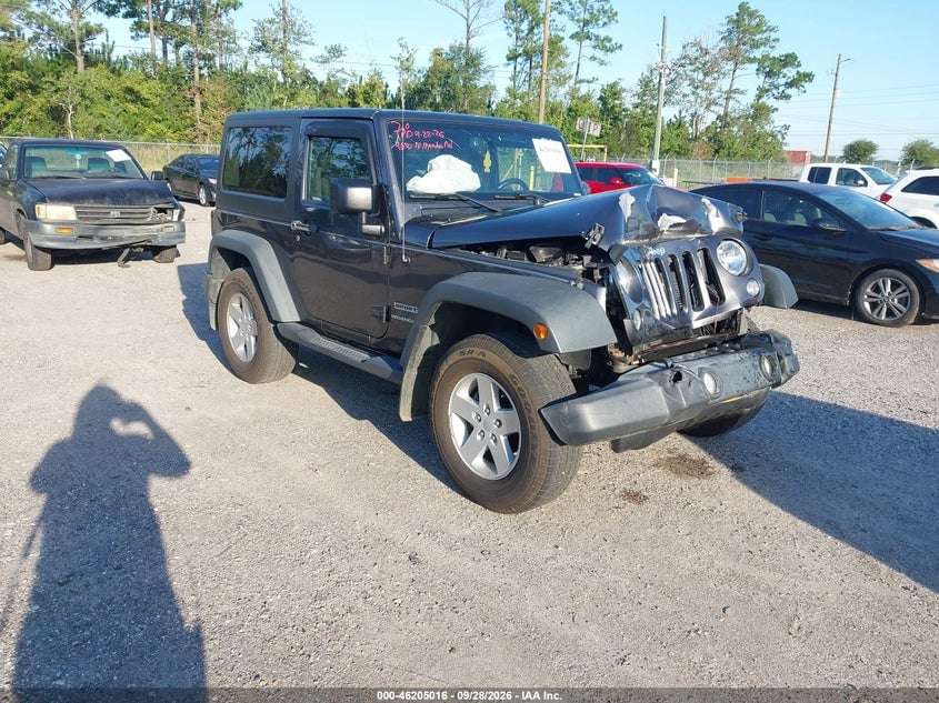 2017 JEEP WRANGLER SPORT 4X4 | 1C4AJWAG9HL594145 | UPCARS