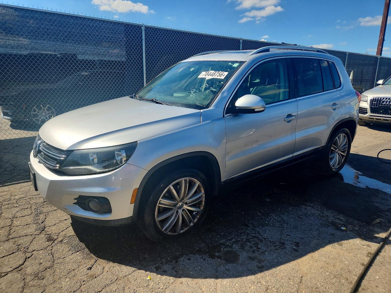 2015 VOLKSWAGEN TIGUAN S | WVGAV7AX0FW516497 | UPCARS
