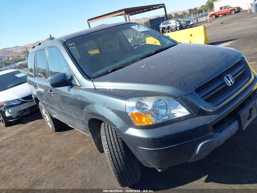 2004 HONDA PILOT EX-L | 2HKYF18524H500404 | UPCARS