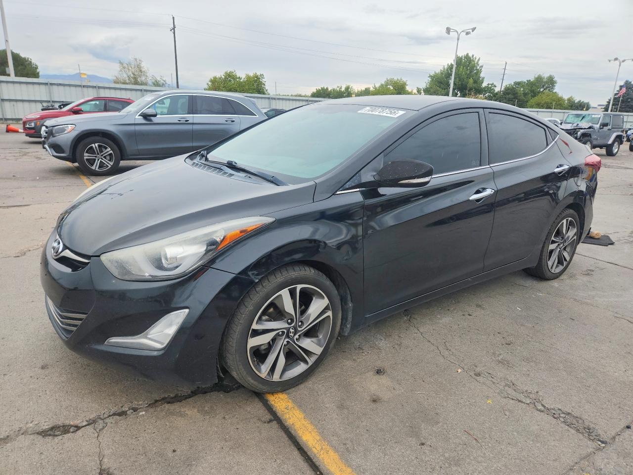 2014 HYUNDAI ELANTRA LIMITED | 5NPDH4AE9EH544597 | UPCARS