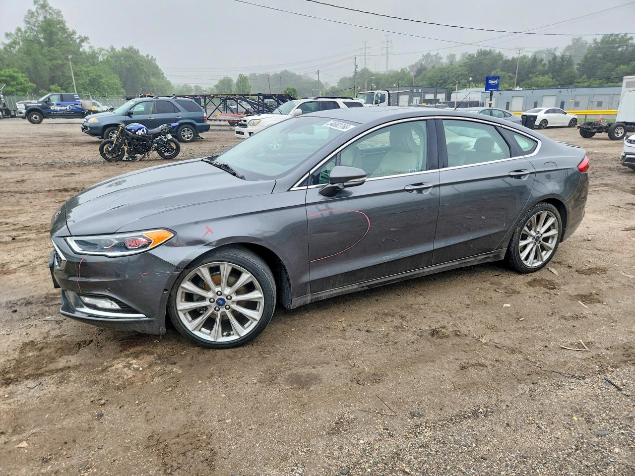 2017 FORD FUSION TITANIUM | 3FA6P0K93HR173997 | UPCARS