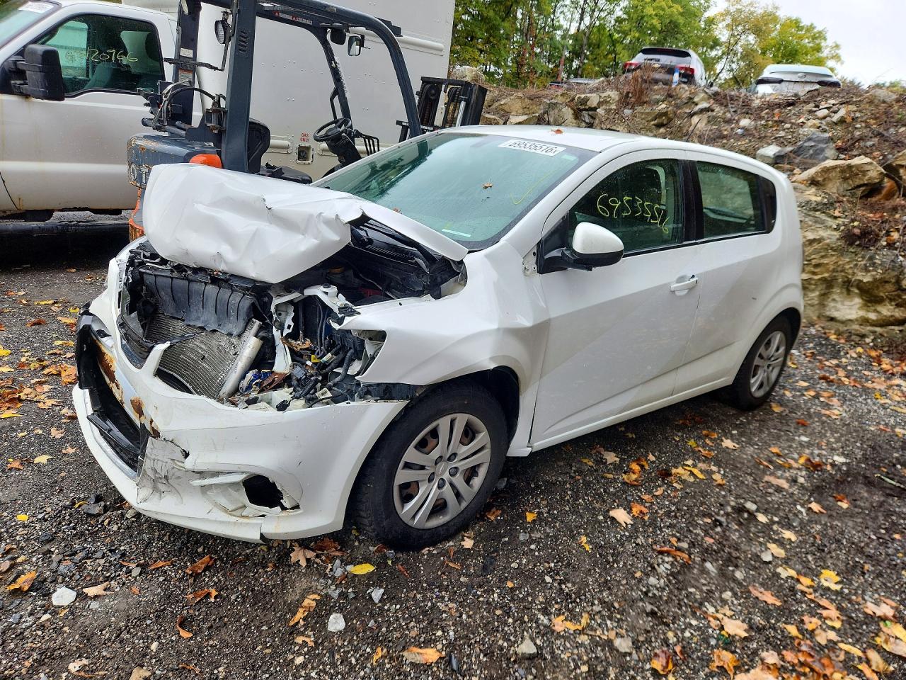 2020 CHEVROLET SONIC | 1G1JG6SB3L4104277 | UPCARS