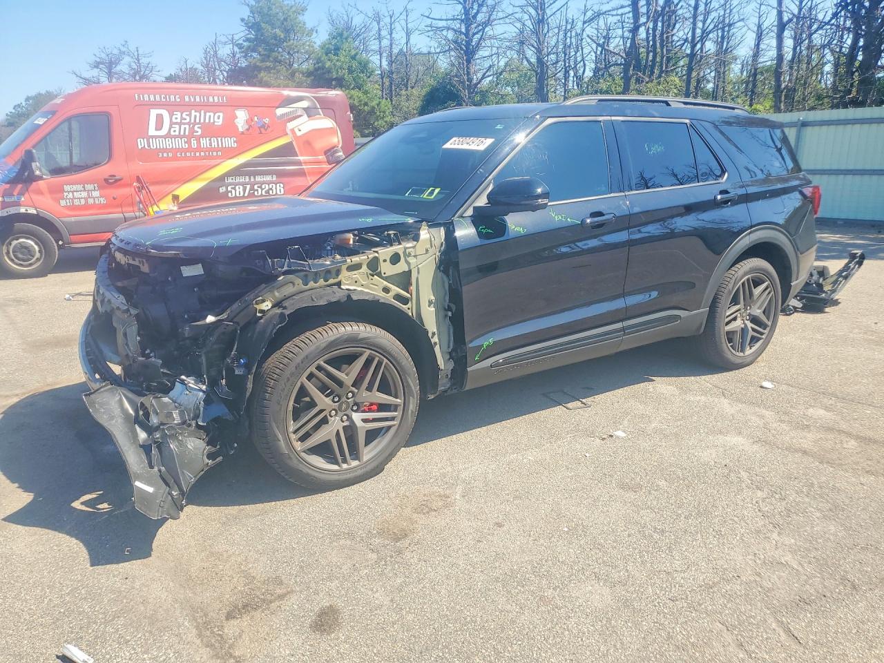 2025 FORD EXPLORER ST-LINE | 1FMUK8KHXSGB83734 | UPCARS