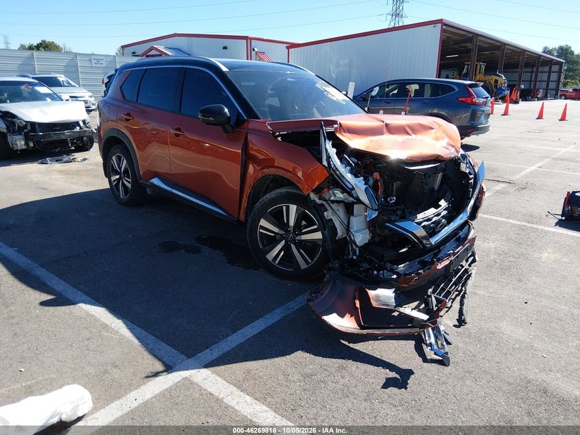 2022 NISSAN ROGUE SL INTELLIGENT AWD | JN8BT3CB1NW339972 | UPCARS