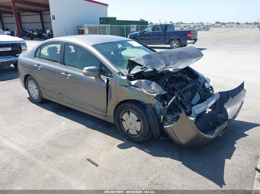 2007 HONDA CIVIC HYBRID | JHMFA36237S012738 | UPCARS