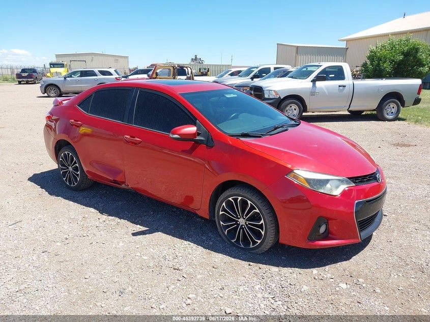 2014 TOYOTA COROLLA S PLUS | 5YFBURHE4EP025336 | UPCARS