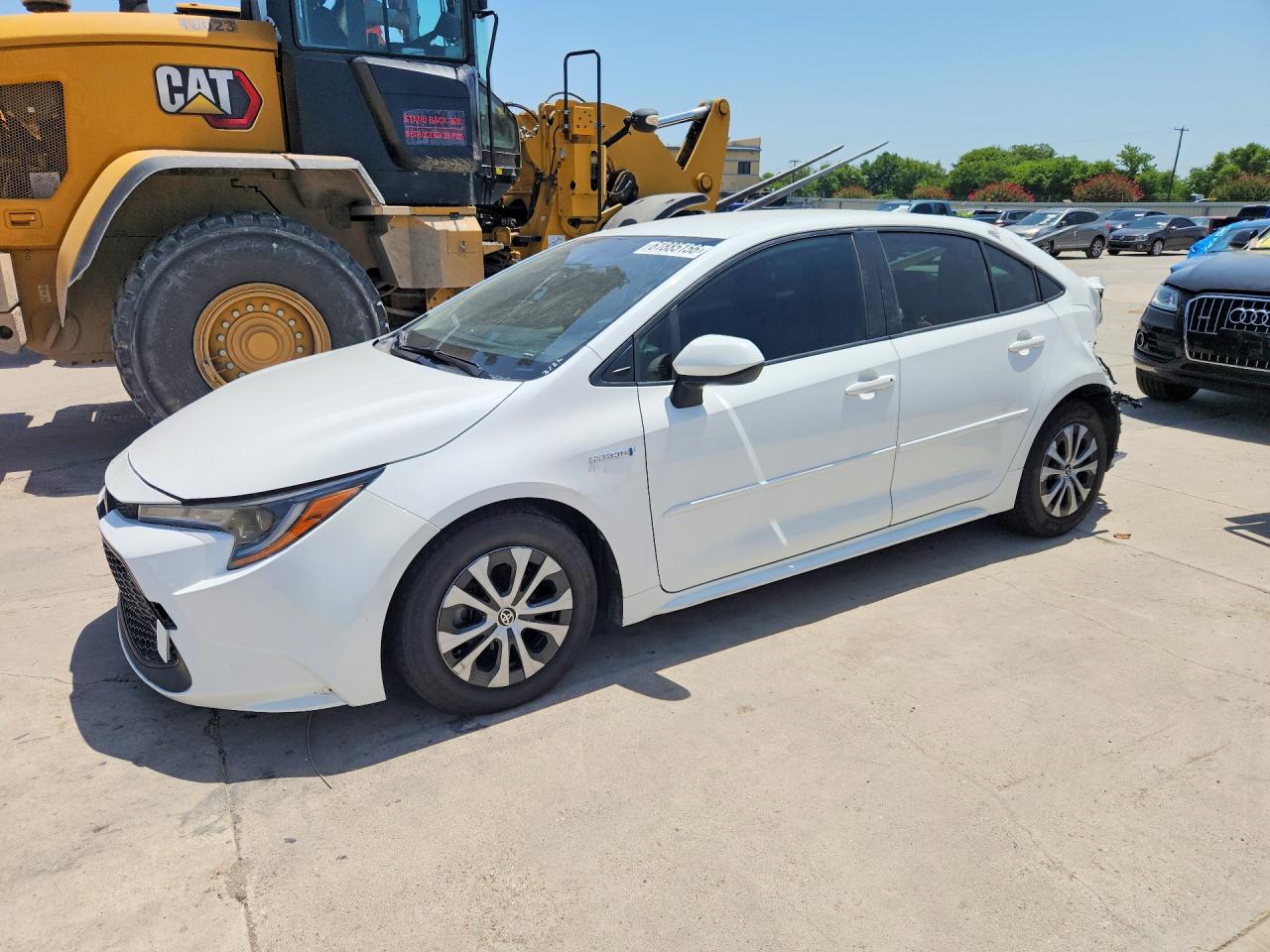 2021 TOYOTA COROLLA LE | JTDEAMDE8MJ005057 | UPCARS