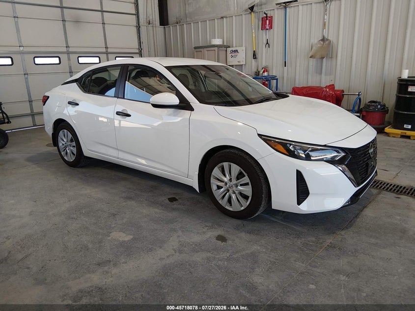 2025 NISSAN SENTRA S | 3N1AB8BV7SY334236 | UPCARS
