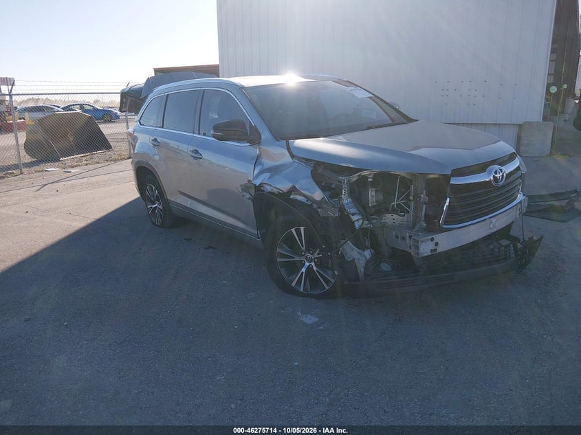 2016 TOYOTA HIGHLANDER XLE V6 | 5TDKKRFH5GS502529 | UPCARS