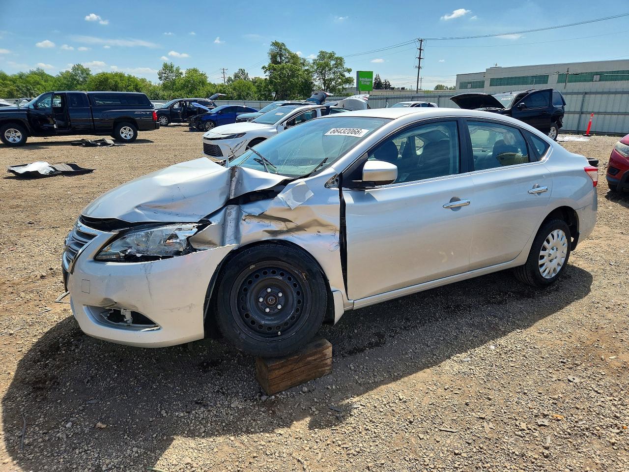 2014 NISSAN SENTRA SV | 1N4AB7AP8EN852325 | UPCARS