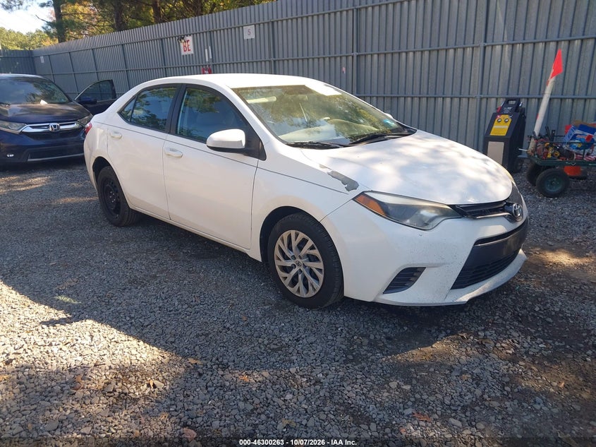 2016 TOYOTA COROLLA LE | 5YFBURHE8GP523154 | UPCARS