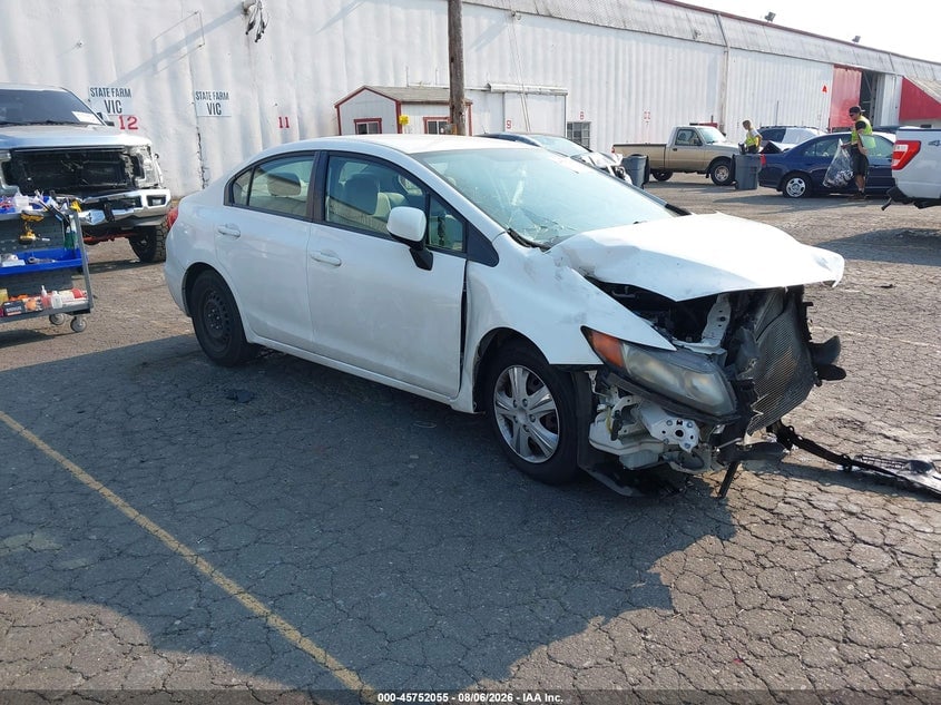 2012 HONDA CIVIC LX | 19XFB2F53CE357803 | UPCARS