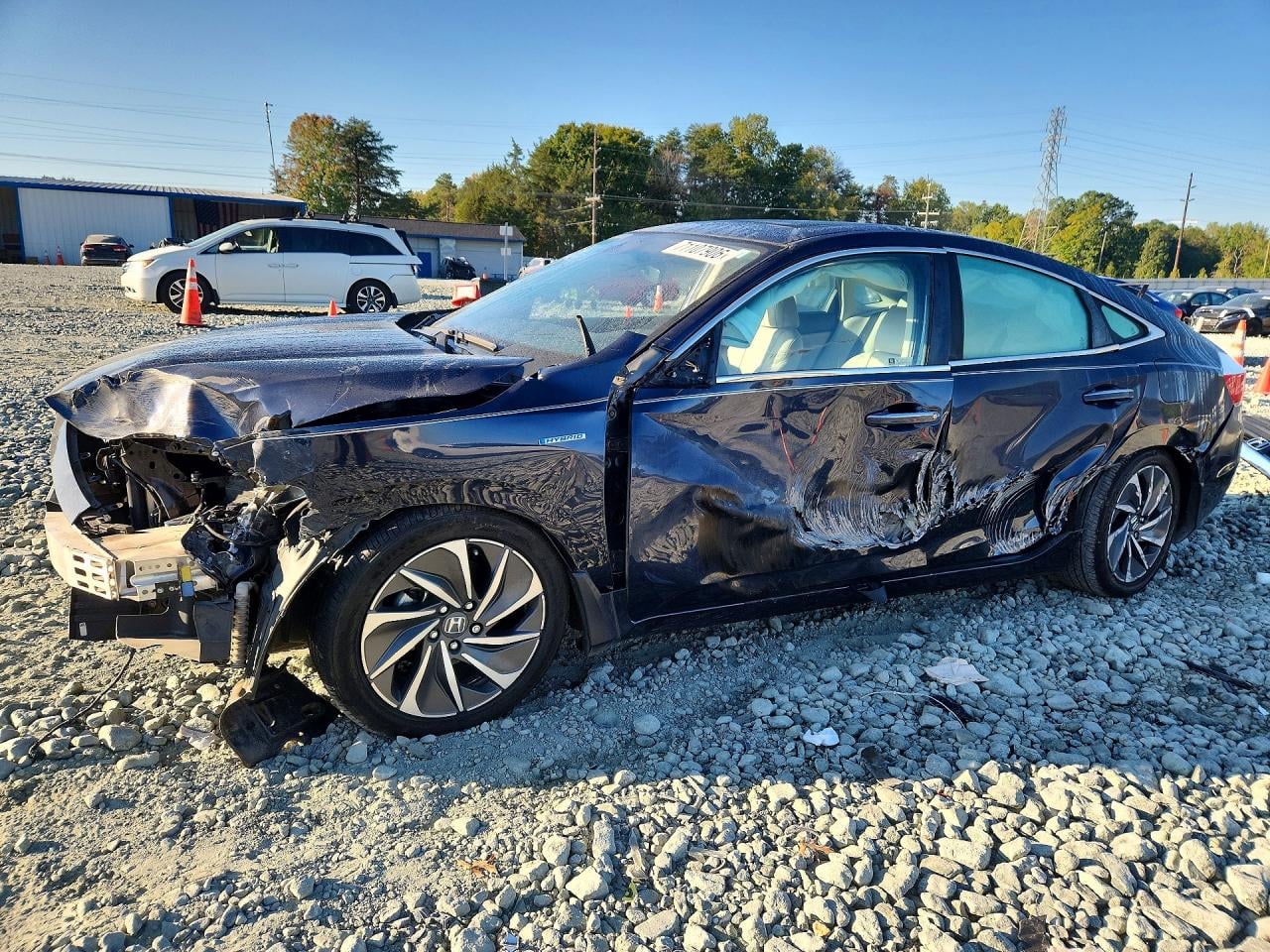2020 HONDA INSIGH TOURING | 19XZE4F92LE012720 | UPCARS