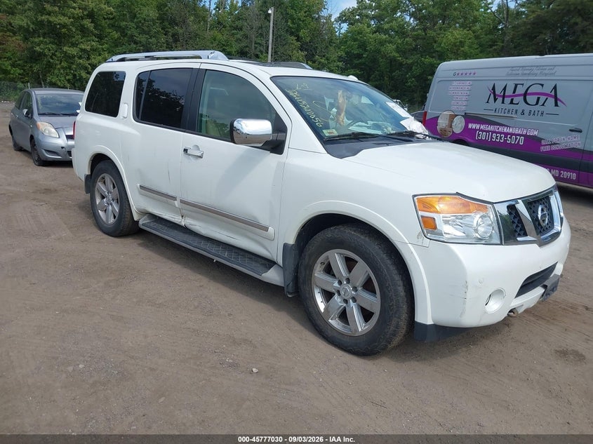 2013 NISSAN ARMADA PLATINUM | 5N1AA0NE7DN614912 | UPCARS