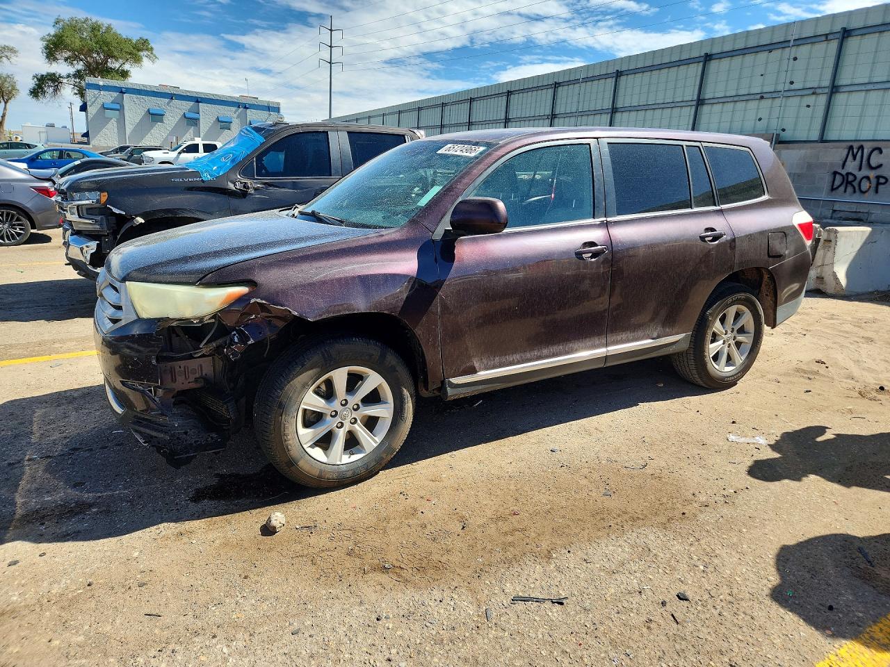 2013 TOYOTA HIGHLANDER BASE | 5TDBK3EH9DS207377 | UPCARS