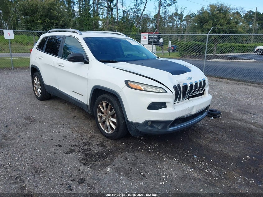 2016 JEEP CHEROKEE LIMITED | 1C4PJLDB3GW211791 | UPCARS