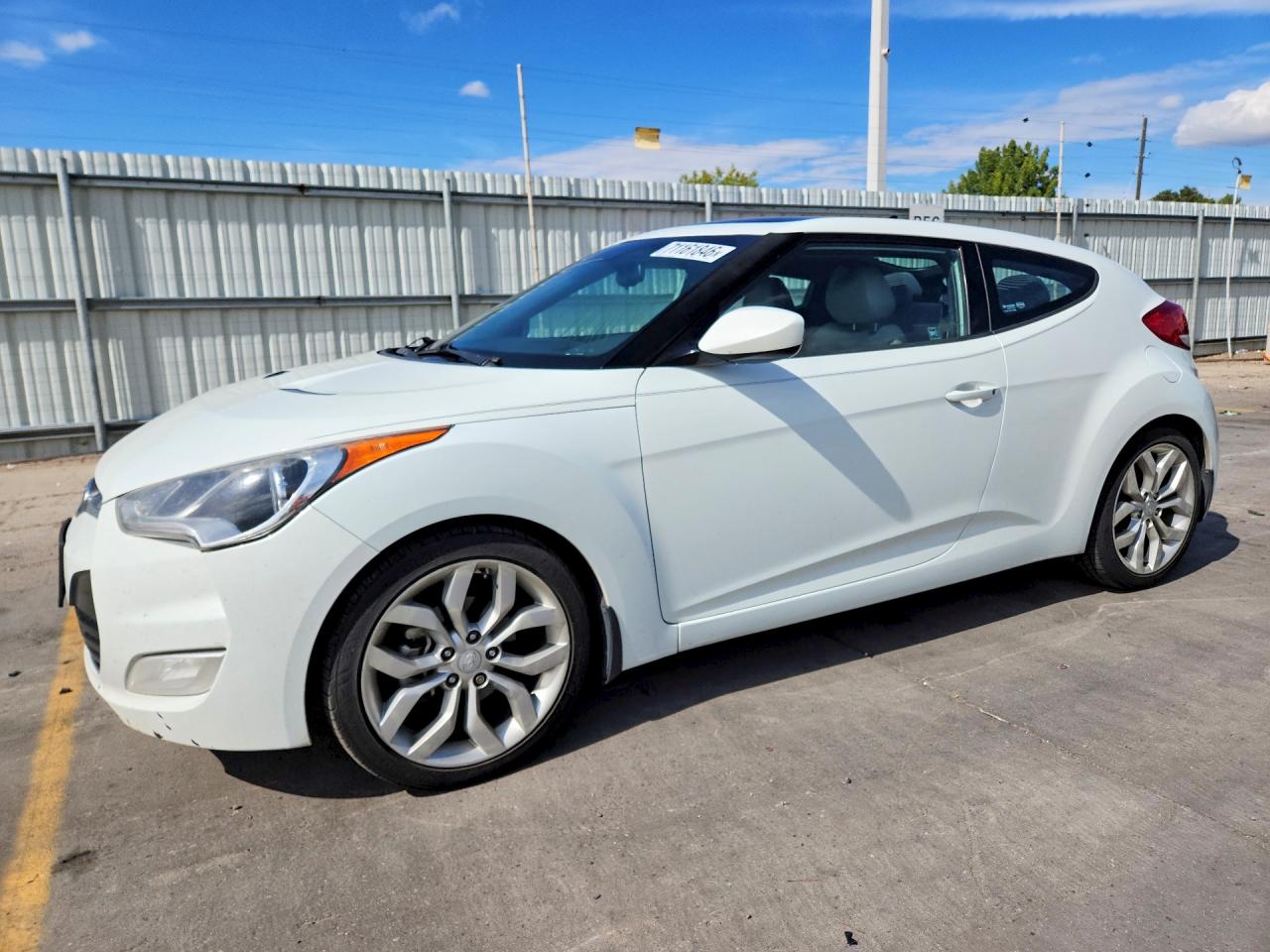 2013 HYUNDAI VELOSTER BASE | KMHTC6AD1DU096840 | UPCARS