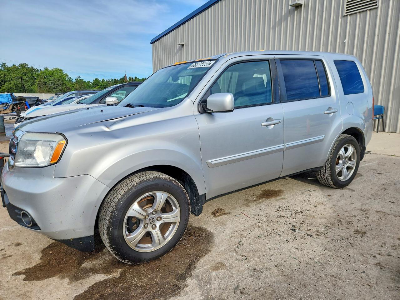 2013 HONDA PILOT EXL | 5FNYF4H53DB003846 | UPCARS