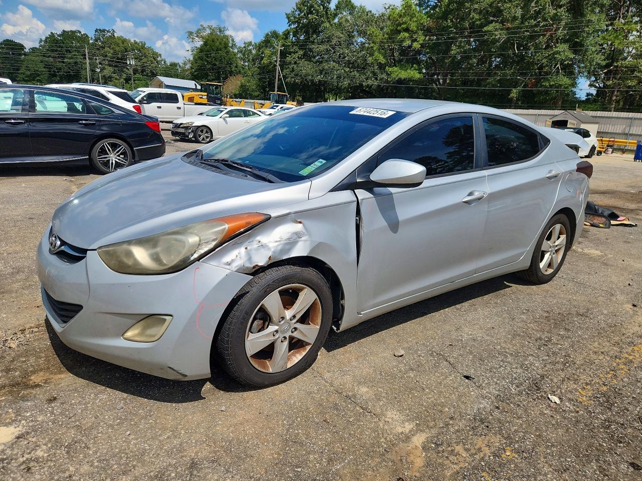 2013 HYUNDAI ELANTRA GLS | 5NPDH4AE0DH270351 | UPCARS