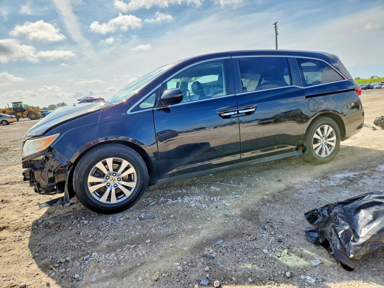 2017 HONDA ODYSSEY EXL | 5FNRL5H67HB003463 | UPCARS
