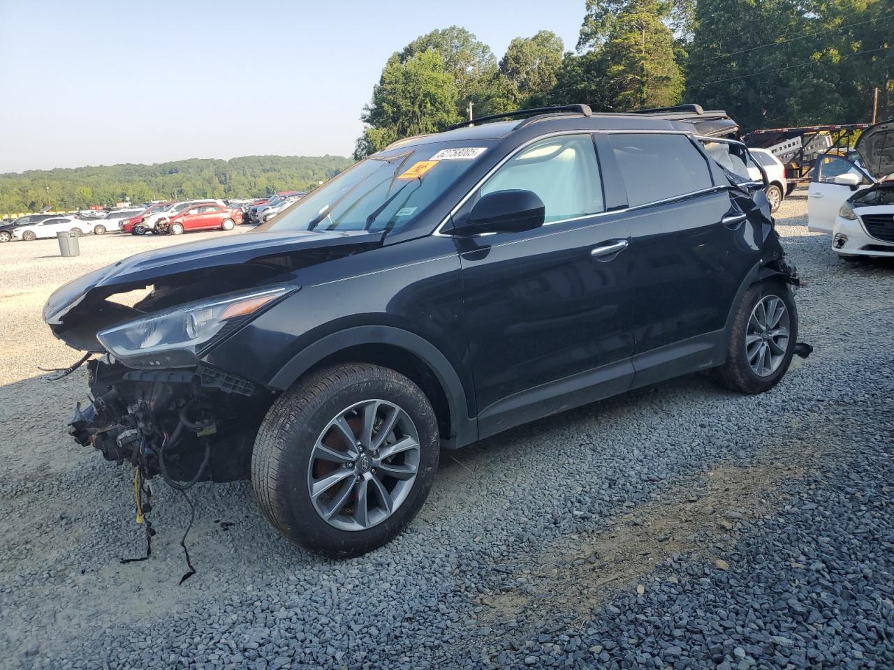 2017 HYUNDAI SANTA FE SE | KM8SM4HF9HU202686 | UPCARS