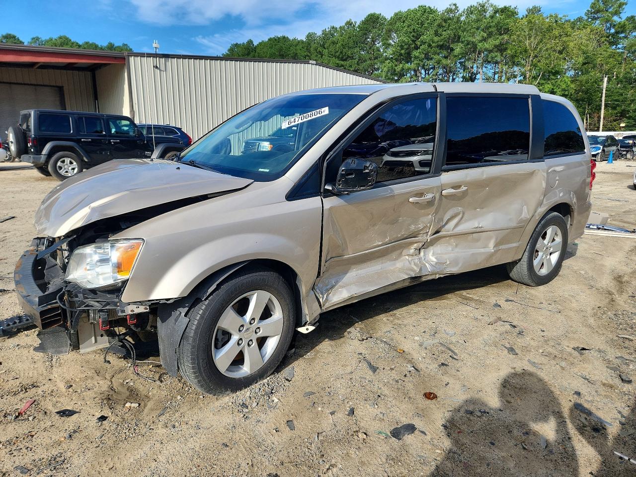 2013 DODGE CARAVAN SE | 2C4RDGBG5DR554273 | UPCARS